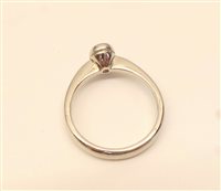 Anneau MONILE Femme in Platine Diamante 0.23 Ct ANM1852-14 - ANM1852-14